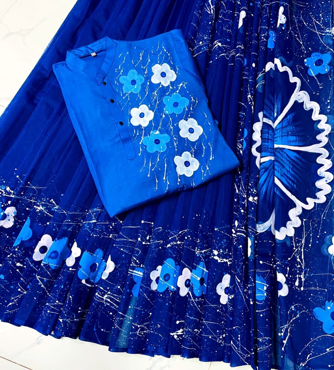 হ্যান্ড প্রিন্ট কাপল সেট